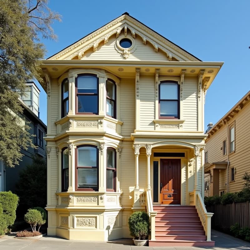 old San Francisco house Old San Francisco's house