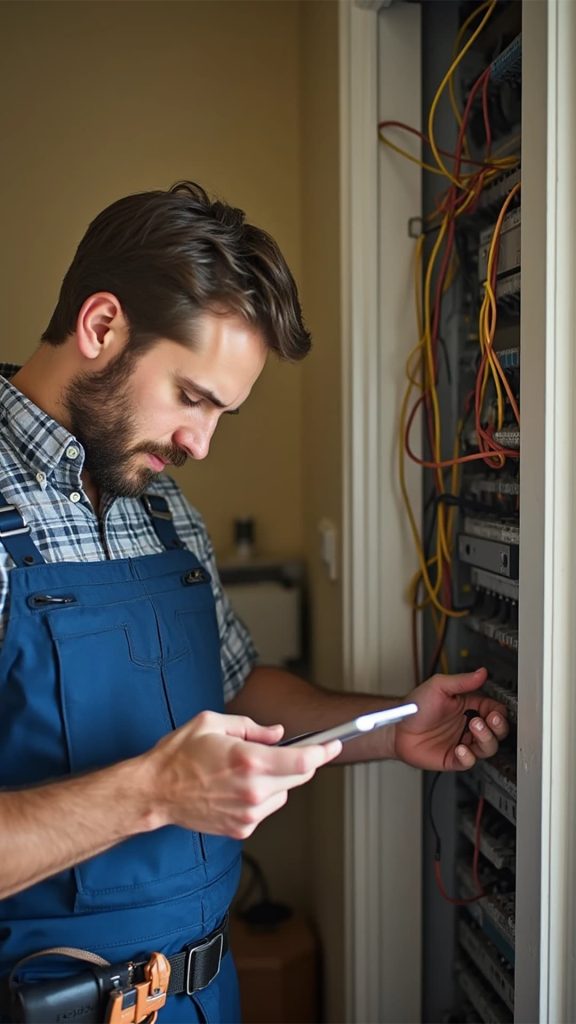 electrician planning smart home wiring electrician planning smart home wiring in San Francisco